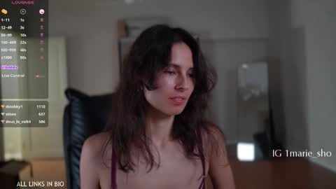 Marie online show from 22, 11, 2025