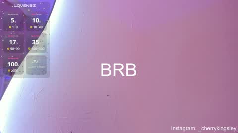 Cherrykingsley online show from 6, 3, 2025