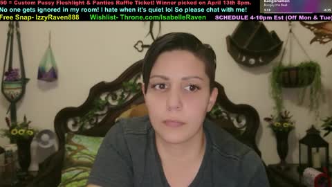 IsabelleRaven online show from 6, 4, 2026