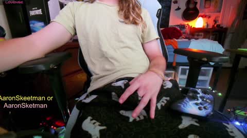 Snapshot of aaronskeetman chatting on 14, 12, 2024 Aaron Skeetman online show from 14, 12, 2024