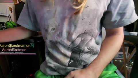 Snapshot of aaronskeetman chatting on 24, 12, 2024 Aaron Skeetman online show from 24, 12, 2024