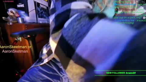 Snapshot of aaronskeetman chatting on 18, 1, 2025 Aaron Skeetman online show from 18, 1, 2025