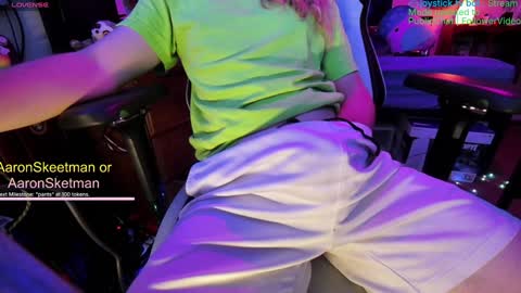 Snapshot of aaronskeetman chatting on 21, 1, 2025 Aaron Skeetman online show from 21, 1, 2025