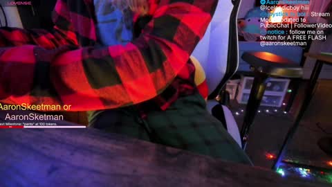 Snapshot of aaronskeetman chatting on 24, 1, 2025 Aaron Skeetman online show from 24, 1, 2025