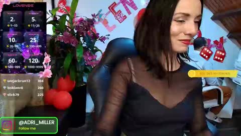 Snapshot of adri_miller chatting on 14, 2, 2025 adri miller online show from 14, 2, 2025