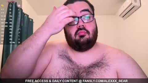 alexxxbear online show from 9, 2, 2026