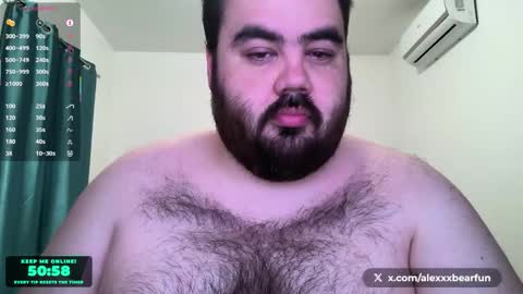 alexxxbear online show from 22, 2, 2026