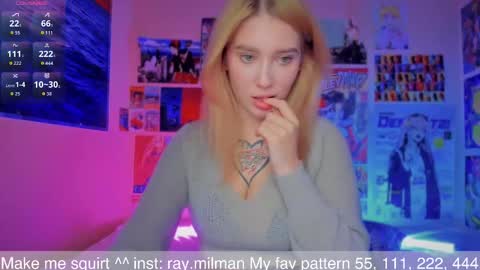 Snapshot of alicemilman chatting on 26, 9, 2025 Alice  online show from 26, 9, 2025