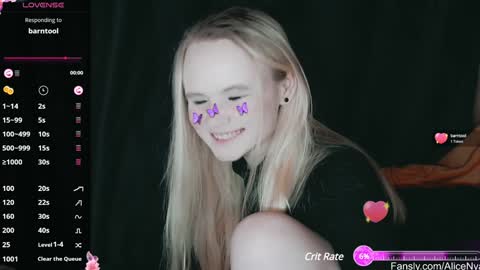 Snapshot of alicenya chatting on 9, 12, 2024 Alice online show from 9, 12, 2024