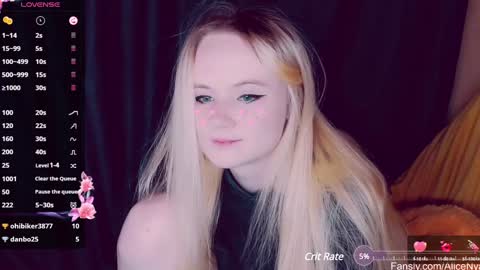 Snapshot of alicenya chatting on 18, 12, 2024 Alice online show from 18, 12, 2024