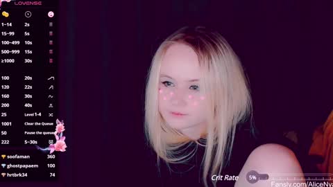 Snapshot of alicenya chatting on 6, 1, 2025 Alice online show from 6, 1, 2025