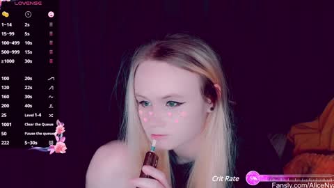 Snapshot of alicenya chatting on 26, 1, 2025 Alice online show from 26, 1, 2025