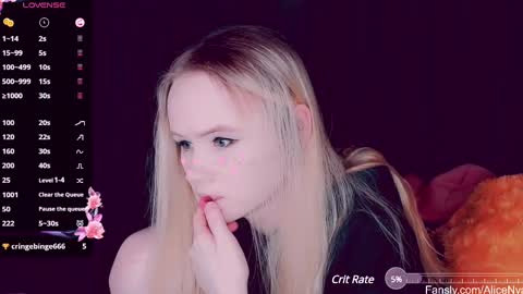 Snapshot of alicenya chatting on 16, 2, 2025 Alice online show from 16, 2, 2025