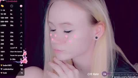 Snapshot of alicenya chatting on 1, 3, 2025 Alice online show from 1, 3, 2025