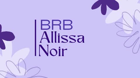 Snapshot of allissa_noir chatting on 3, 7, 2026 Allissa online show from 3, 7, 2026
