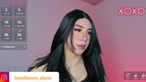 Hazel Bowie online show from 3, 11, 2025