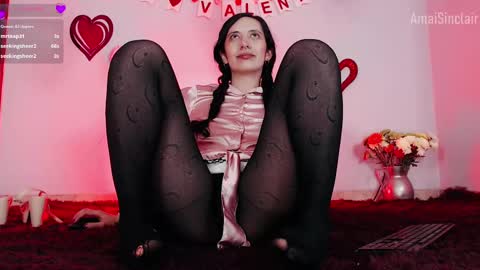 Snapshot of amaisinclair chatting on 17, 2, 2025 Amai Sinclair online show from 17, 2, 2025