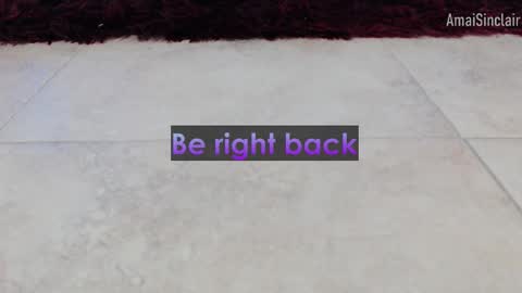 Snapshot of amaisinclair chatting on 12, 9, 2025 Amai Sinclair online show from 12, 9, 2025