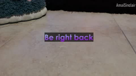 Snapshot of amaisinclair chatting on 15, 9, 2025 Amai Sinclair online show from 15, 9, 2025