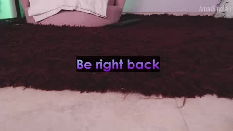 Snapshot of amaisinclair chatting on 26, 10, 2025 Amai Sinclair online show from 26, 10, 2025