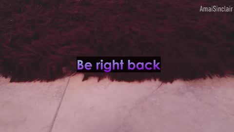 Snapshot of amaisinclair chatting on 3, 11, 2025 Amai Sinclair online show from 3, 11, 2025