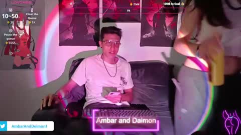 Snapshot of ambar_and_daimon_ chatting on 16, 9, 2025 AMBAR AND DAIMON online show from 16, 9, 2025