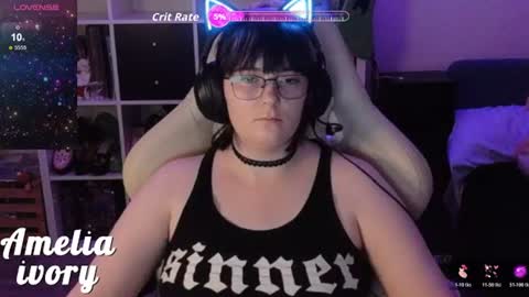 Snapshot of ameliaivory chatting on 21, 7, 2026 ameliaivory online show from 21, 7, 2026