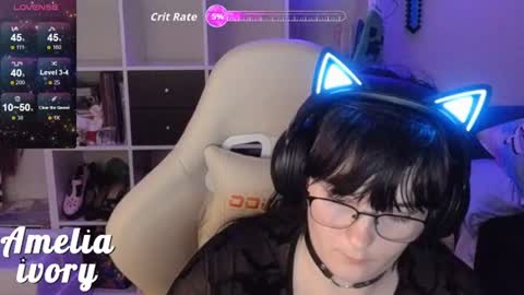 Snapshot of ameliaivory chatting on 1, 8, 2026 ameliaivory online show from 1, 8, 2026
