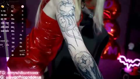 Snapshot of amywhitenessxx chatting on 14, 2, 2026 Amy switch Goddess divine Mistress online show from 14, 2, 2026