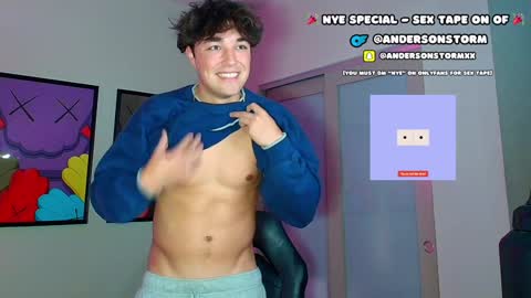 Snapshot of andersonstorm chatting on 31, 12, 2024 Anderson Storm online show from 31, 12, 2024