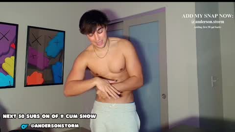 Snapshot of andersonstorm chatting on 10, 1, 2025 Anderson Storm online show from 10, 1, 2025