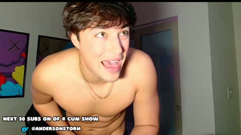 Snapshot of andersonstorm chatting on 15, 1, 2025 Anderson Storm online show from 15, 1, 2025