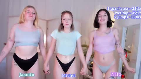 Snapshot of angels__club chatting on 14, 12, 2024 Jasmin Michel Nilo online show from 14, 12, 2024