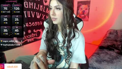 Snapshot of anni_420_ chatting on 30, 12, 2024 Nikoll online show from 30, 12, 2024