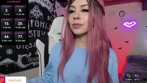 Snapshot of anni_420_ chatting on 13, 2, 2025 Nikoll online show from 13, 2, 2025