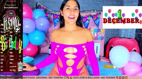 Snapshot of ariannalewis1 chatting on 1, 12, 2025 Arianna online show from 1, 12, 2025