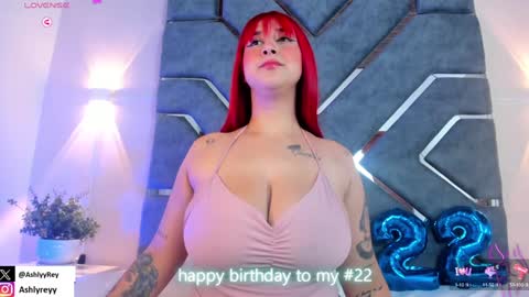 Snapshot of ashlyrey_1 chatting on 22, 1, 2025 Ashly online show from 22, 1, 2025