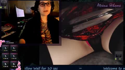 Snapshot of atrena chatting on 12, 10, 2025 Atrena online show from 12, 10, 2025