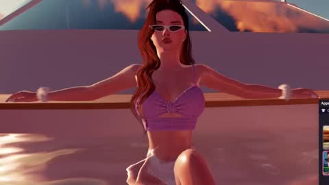 Snapshot of aura_bloom chatting on 23, 9, 2025 Aura online show from 23, 9, 2025