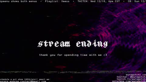 Snapshot of auragotchi chatting on 15, 12, 2024 Aurora  Aura online show from 15, 12, 2024
