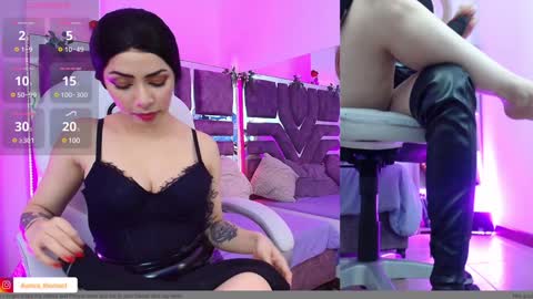 Snapshot of aurora_thomas chatting on 8, 1, 2025 Aurora online show from 8, 1, 2025