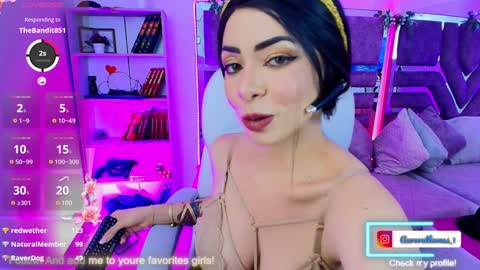 Snapshot of aurora_thomas chatting on 23, 1, 2025 Aurora online show from 23, 1, 2025