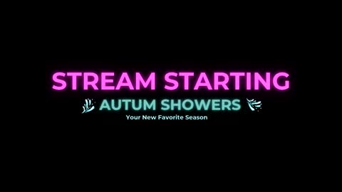Autum Showers online show from 21, 3, 2026