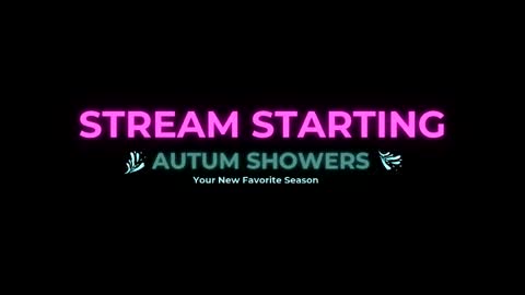 Autum Showers online show from 31, 5, 2026