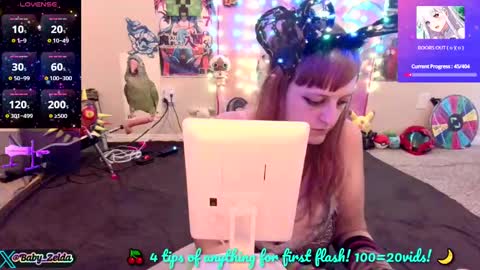 BabyZelda online show from 23, 9, 2025