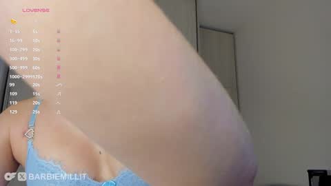 Snapshot of barbiemillit chatting on 25, 1, 2025 barbiemillit online show from 25, 1, 2025