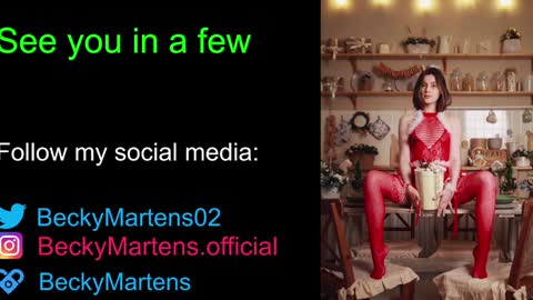 BeckyMartens come join me on    while im offline here  online show from 19, 12, 2024