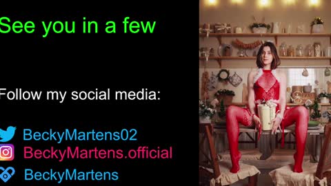 BeckyMartens come join me on    while im offline here  online show from 27, 12, 2024