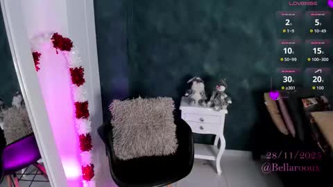 bellarooux online show from 29, 11, 2025