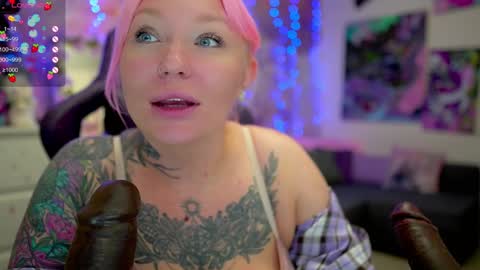 Snapshot of blackedbarbie chatting on 1, 2, 2025 Alice online show from 1, 2, 2025